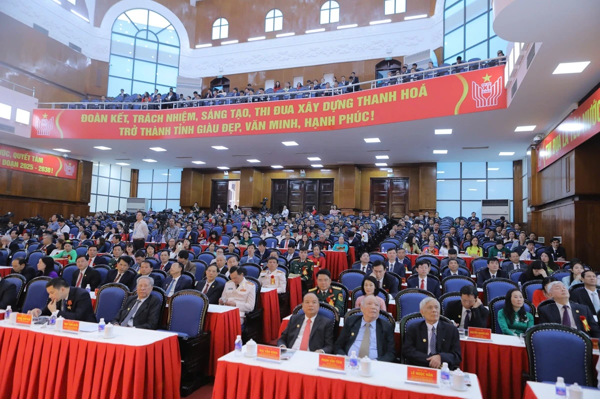 Tỉnh Thanh Hóa tổ chức trọng thể Đại hội Thi đua yêu nước lần thứ XI, giai đoạn 2025-2030