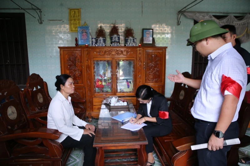 Cưỡng chế thu hồi đất phục vụ dự án đường nối KCN Bỉm Sơn – ven biển qua xã Nga Sơn