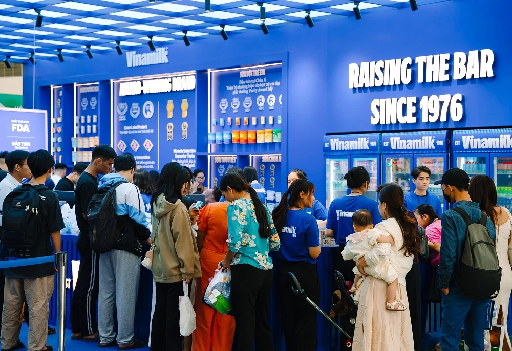 Vinamilk thể hiện Bản lĩnh Việt Nam - Vươn tầm Quốc tế tại Hội chợ Mùa Thu 2025