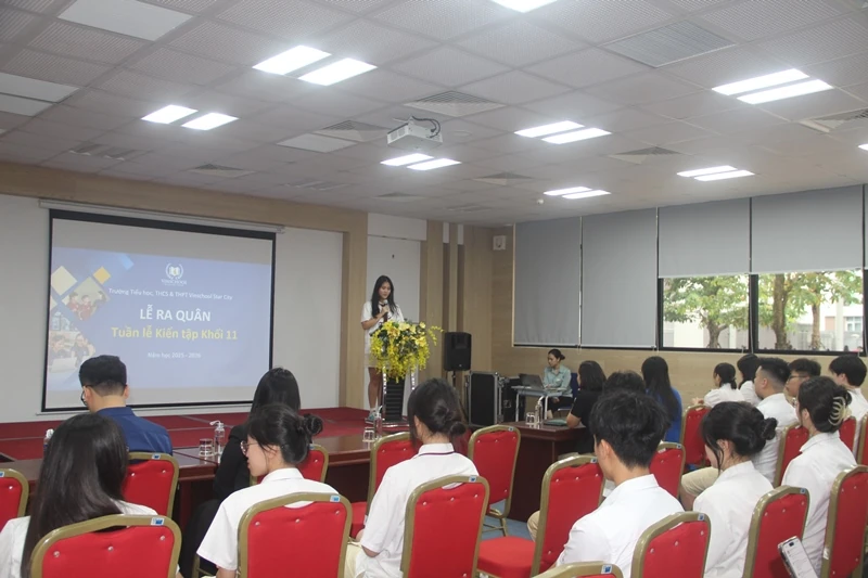 Tuần lễ kiến tập giúp học sinh Vinschool Star City định hướng nghề nghiệp tương lai