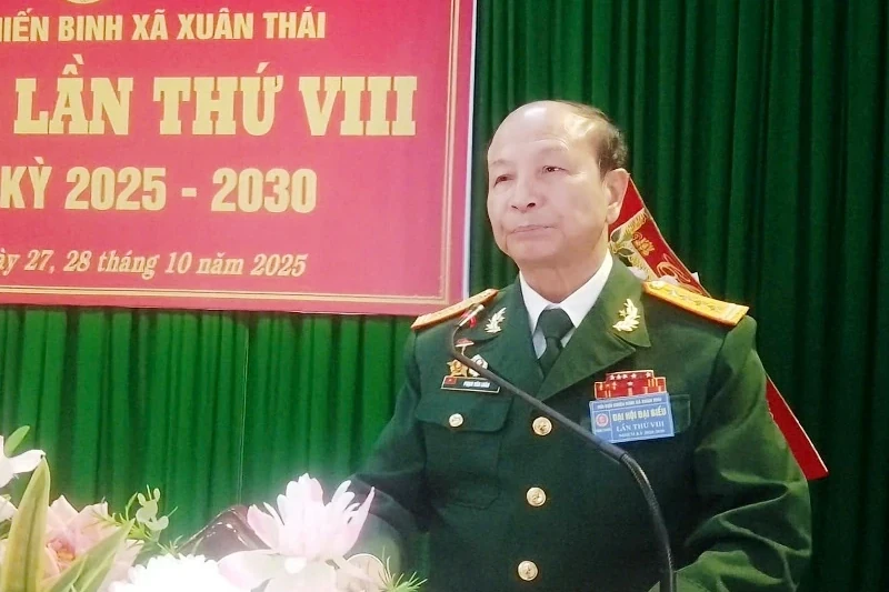 Đại hội đại biểu Hội Cựu chiến binh xã Xuân Thái lần thứ I, nhiệm kỳ 2025-2030