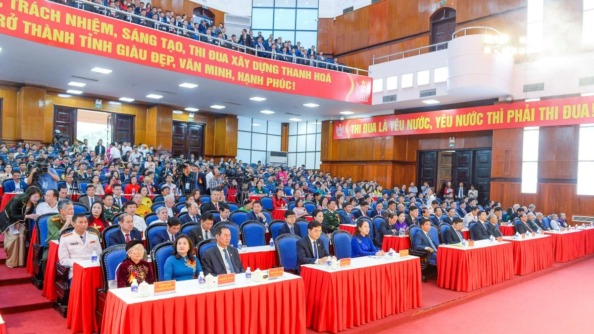 Tỉnh Thanh Hóa tổ chức trọng thể Đại hội Thi đua yêu nước lần thứ XI, giai đoạn 2025-2030