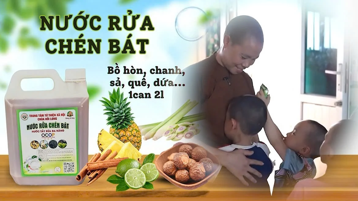 Nước rửa chén hữu cơ Hồi Long - “Giọt lành” khởi nguồn cho hành trình sống xanh và nhân ái