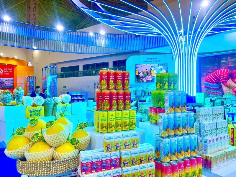 Đặc sắc sản phẩm hàng hoá tiêu biểu tỉnh Thanh Hoá tại Hội chợ Mùa Thu