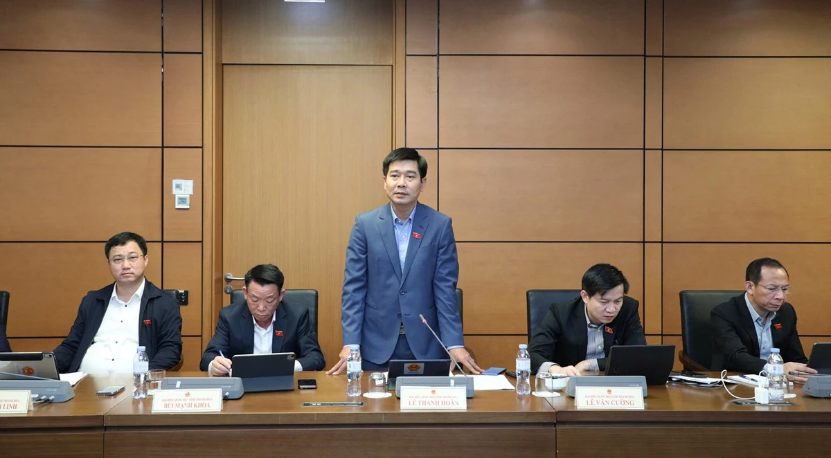 Đoàn ĐBQH Thanh Hoá tham gia góp ý vào 3 dự án Luật tại Kỳ họp thứ 10, Quốc hội khóa XV