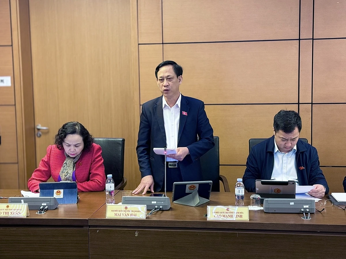 Đoàn ĐBQH Thanh Hoá tham gia góp ý vào 4 dự án Luật