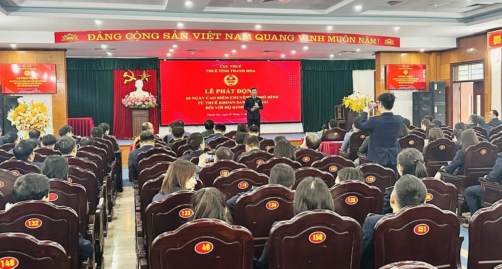 Phát động chiến dịch 60 ngày cao điểm chuyển đổi thuế khoán sang kê khai