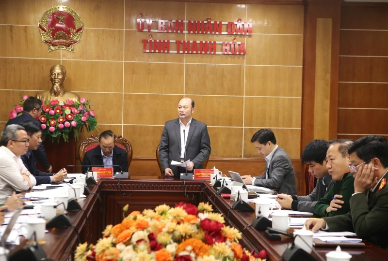 Đoàn công tác Bộ Nông nghiệp và Môi trường làm việc với tỉnh Thanh Hóa về chống khai thác IUU