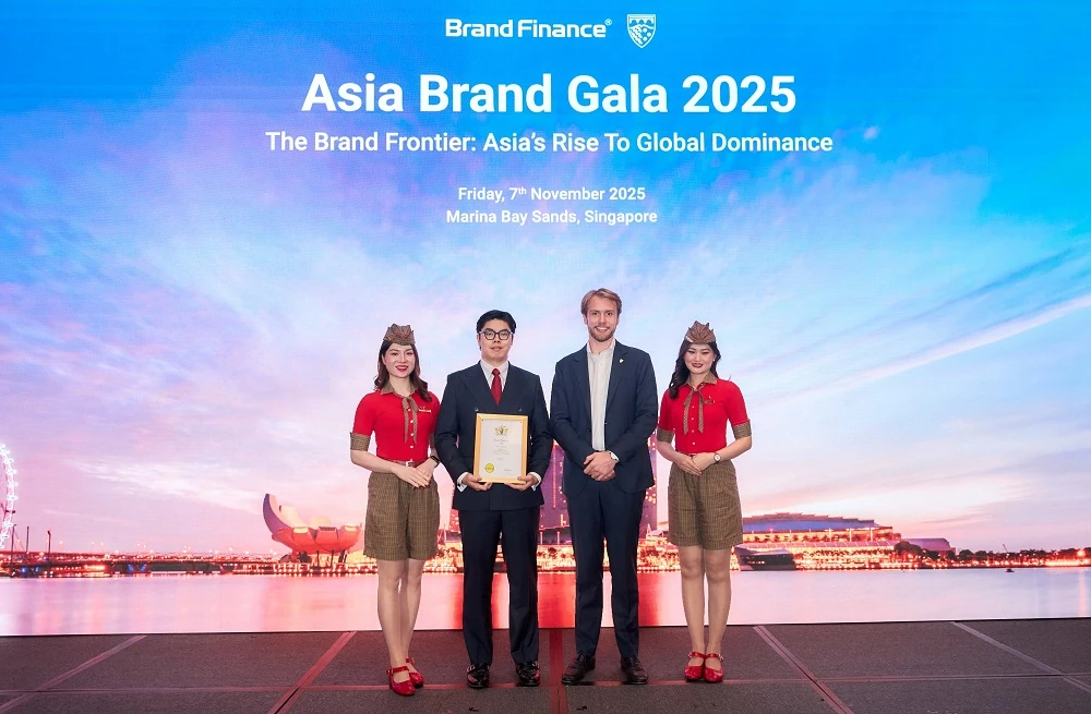 Vietjet thuộc nhóm thương hiệu hàng không lớn nhất ASEAN 2025