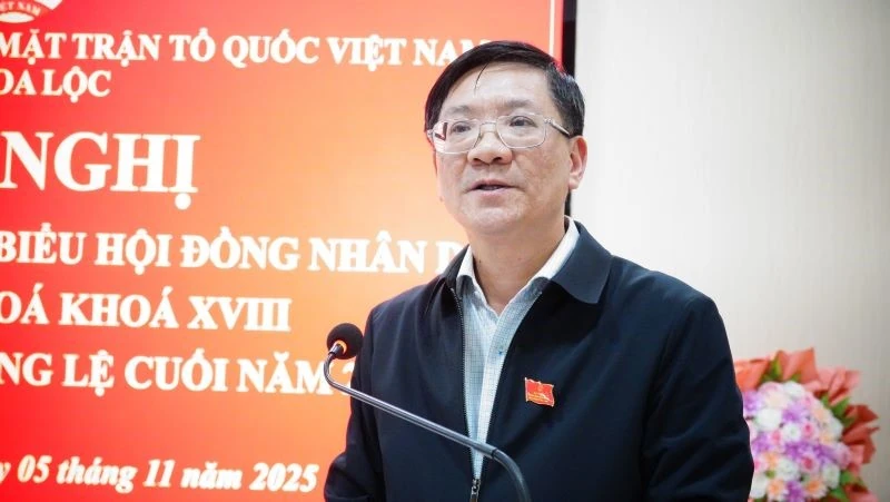 Đại biểu HĐND tỉnh tiếp xúc cử tri các xã khu vực huyện Hậu Lộc cũ