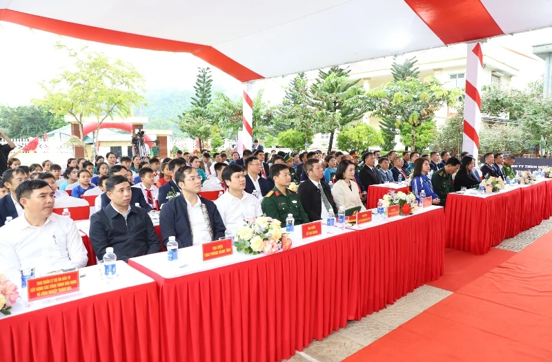 Khởi công Dự án Trường nội trú liên cấp Tiểu học và THCS Na Mèo