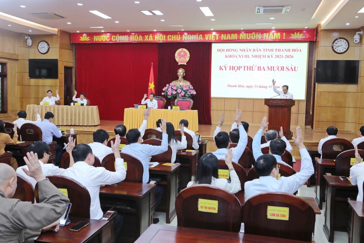 Kỳ họp thứ 36, HĐND tỉnh Thanh Hóa thông qua nghị quyết về phát triển kinh tế - xã hội và bầu bổ sung Ủy viên UBND tỉnh