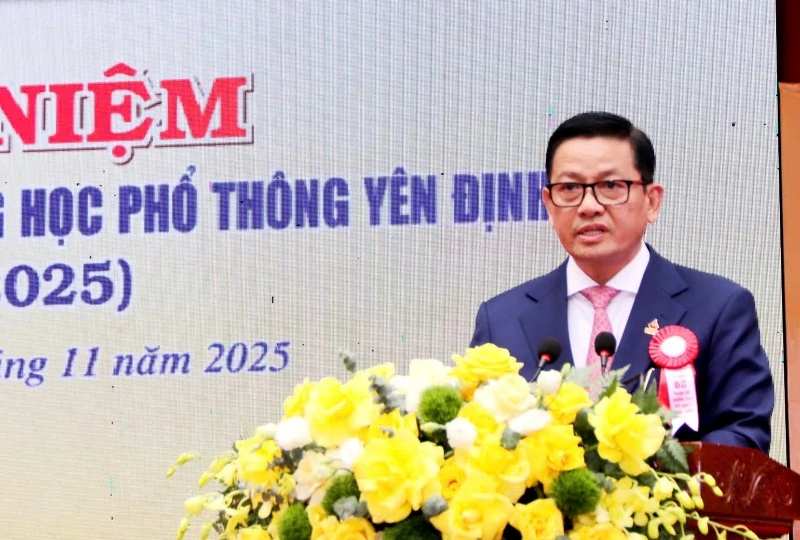 Trường THPT Yên Định I kỷ niệm 60 năm thành lập 