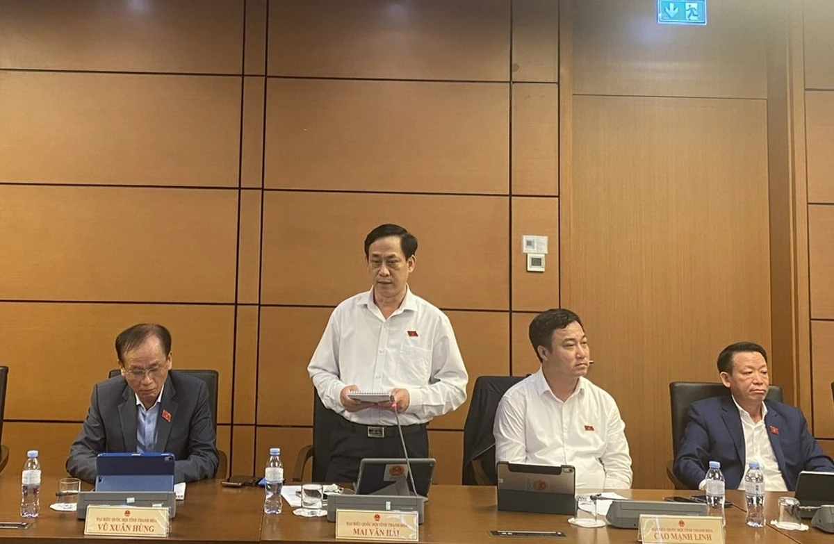 Đoàn ĐBQH Thanh Hóa góp ý vào các dự án luật tại Kỳ họp thứ 10, Quốc hội khóa XV