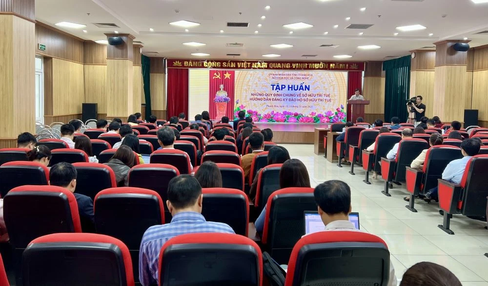 Tập huấn quy định và hướng dẫn đăng ký bảo hộ sở hữu trí tuệ