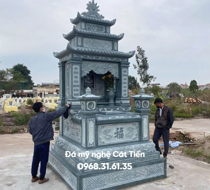 3 lý do lựa chọn Đá Mỹ Nghệ Cát Tiến cho công trình lăng mộ đá