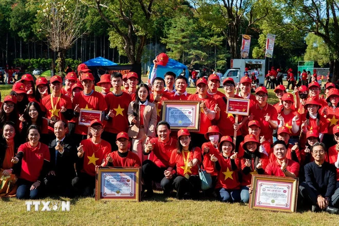 Tưng bừng Ngày hội Đại đoàn kết toàn dân tộc 2025 lần đầu tiên tại Nhật Bản
