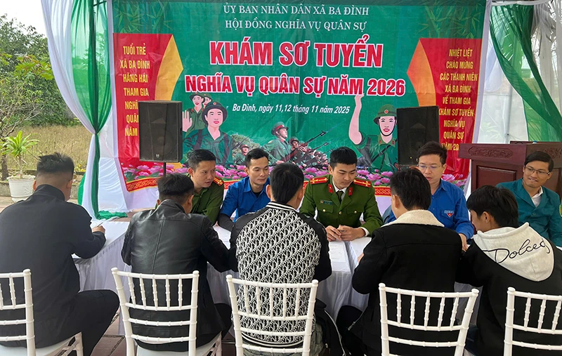 Thực hiện tốt công tác tuyển chọn công dân thực hiện nghĩa vụ Công an nhân dân
