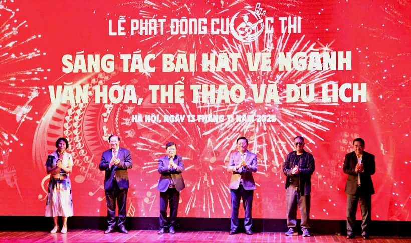 Khởi động cuộc thi tìm kiếm bài hát về ngành Văn hóa, Thể thao và Du lịch