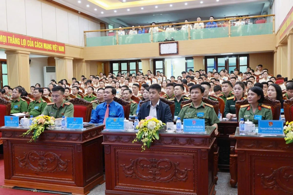 Đại hội Đoàn TNCS Hồ Chí Minh Công an tỉnh Thanh Hóa