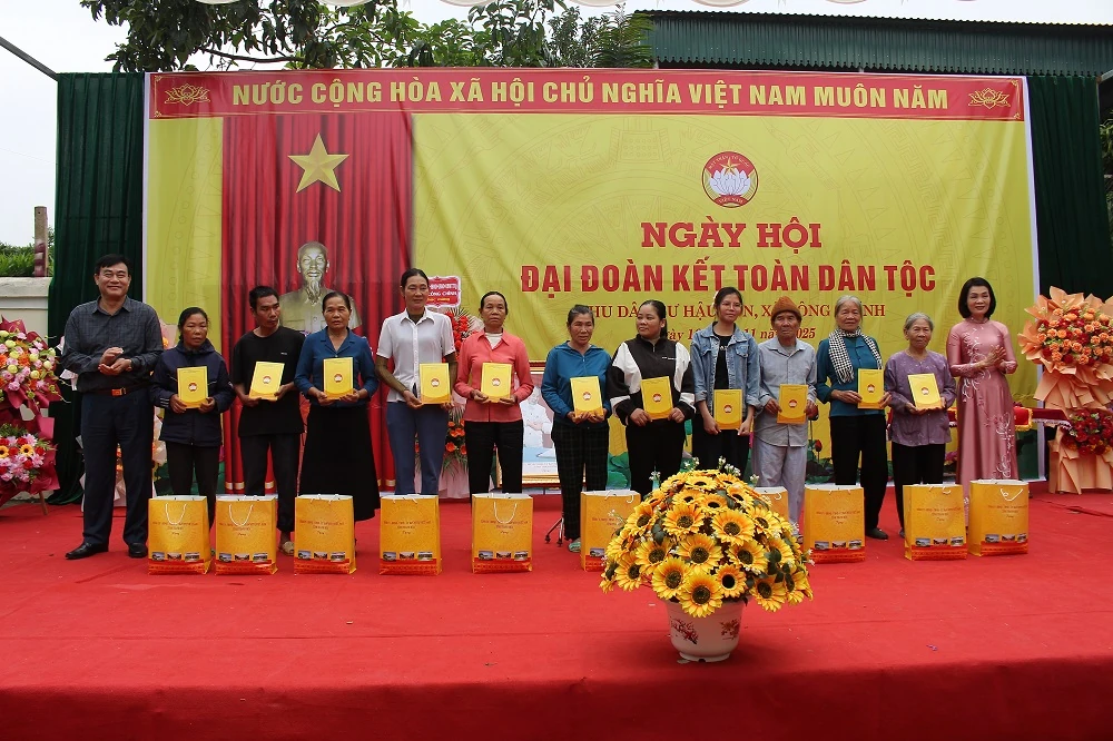 Phát huy sức mạnh đại đoàn kết, xây dựng thôn Hậu Sơn trở thành điểm sáng về văn minh nông thôn