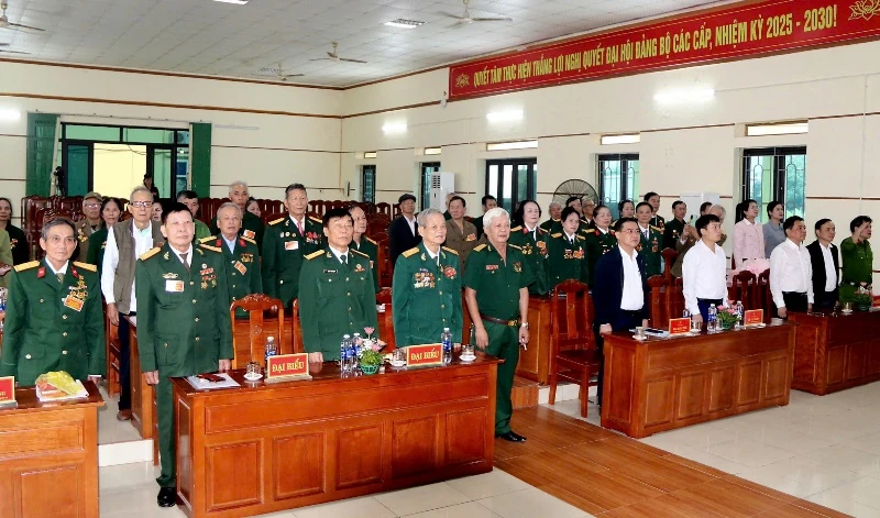 Đại hội điểm Hội Truyền thống Trường Sơn - đường Hồ Chí Minh phường Đông Tiến