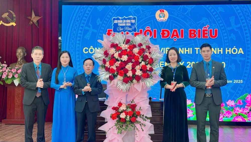 Đại hội đại biểu Công đoàn cơ sở Bệnh viện Nhi Thanh Hóa