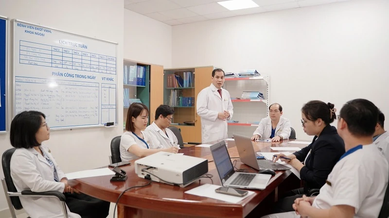 Vinmec Hạ Long lần đầu phẫu thuật thành công cho bệnh nhân viêm tụy mạn phức tạp