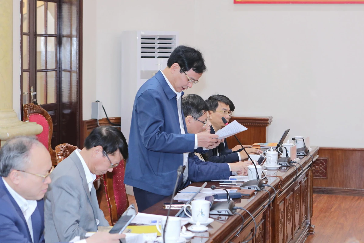 Ban Thường vụ Tỉnh ủy cho ý kiến vào nhiều nội dung quan trọng được Đảng ủy UBND tỉnh trình liên quan đến phát triển kinh tế - xã hội