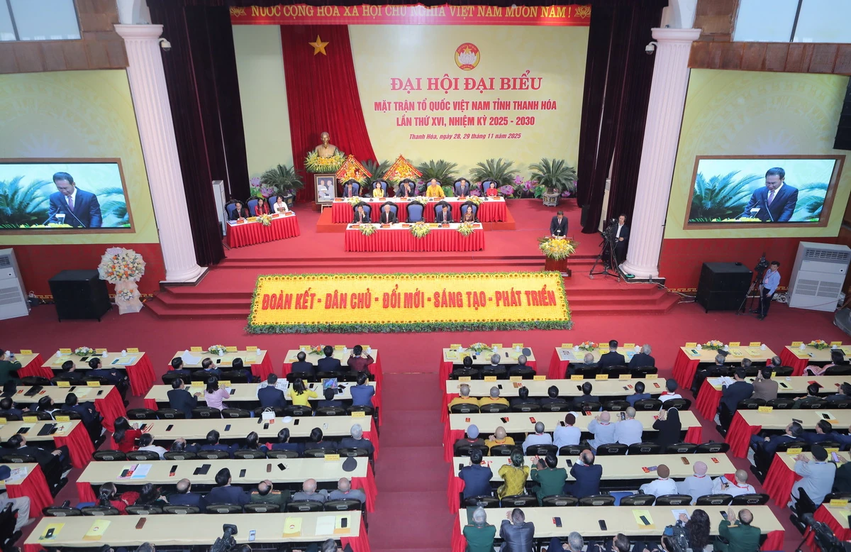 Đại hội đại biểu MTTQ Việt Nam tỉnh Thanh Hóa lần thứ XVI: Khơi dậy sức mạnh đại đoàn kết, tăng cường đồng thuận xã hội, vì mục tiêu phát triển nhanh và bền vững
