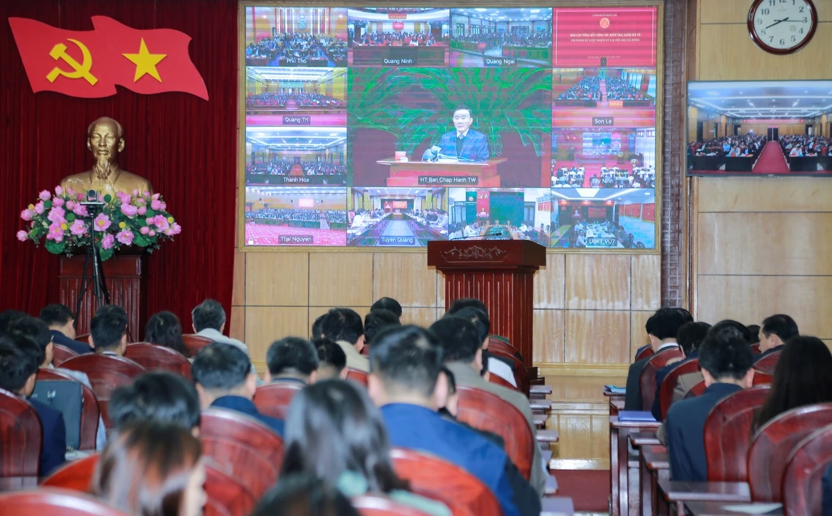 Hội nghị toàn quốc tổng kết công tác kiểm tra, giám sát và thi hành kỷ luật của Đảng