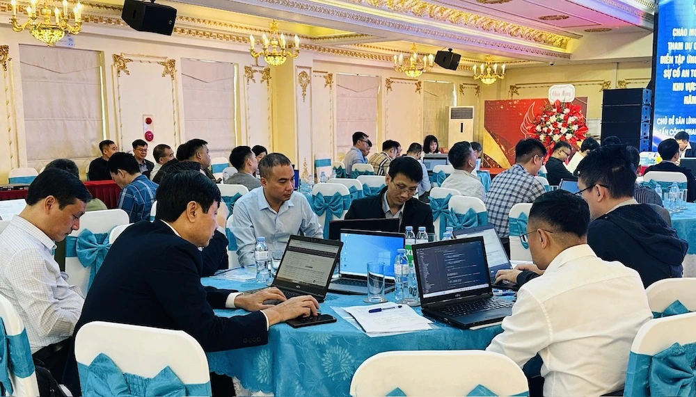 Diễn tập ứng cứu khẩn cấp sự cố an toàn thông tin ngành BHXH Việt Nam khu vực miền Bắc