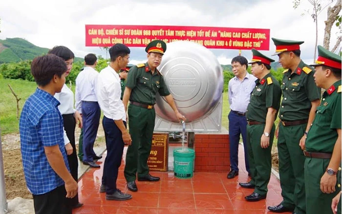 MB Quảng Trị bàn giao công trình “Nước sạch vì cộng đồng” tại Bản Chùa
