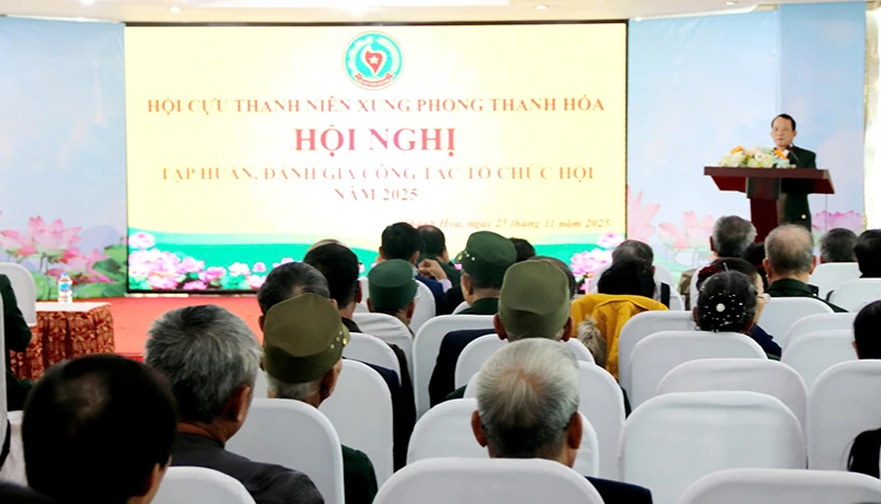 Tập huấn đánh giá công tác Hội Cựu Thanh niên xung phong năm 2025