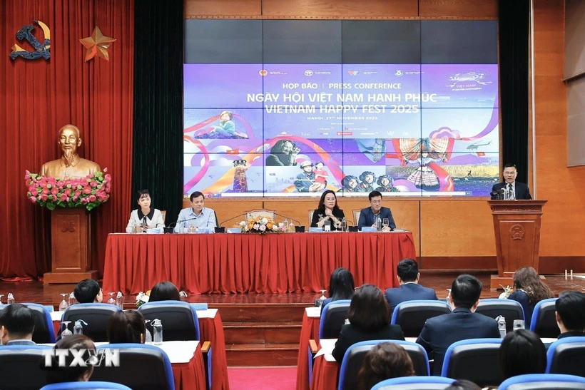Chuỗi hoạt động Vietnam Happy Fest 2025: Đến để cảm nhận niềm hạnh phúc