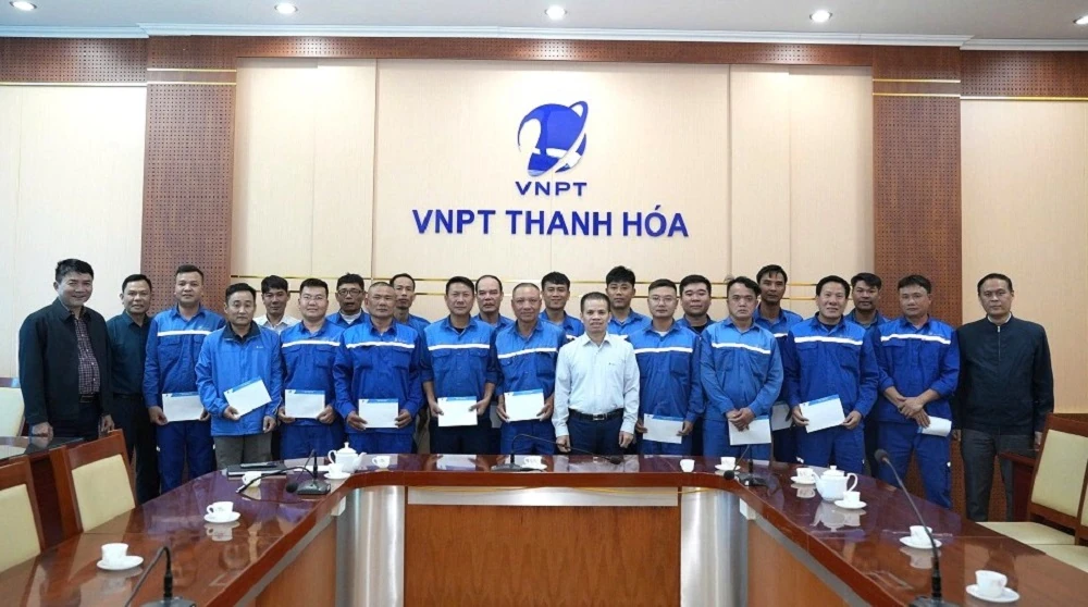 VNPT Thanh Hóa cử nhân sự hỗ trợ Đắk Lắk khắc phục hậu quả mưa lũ
