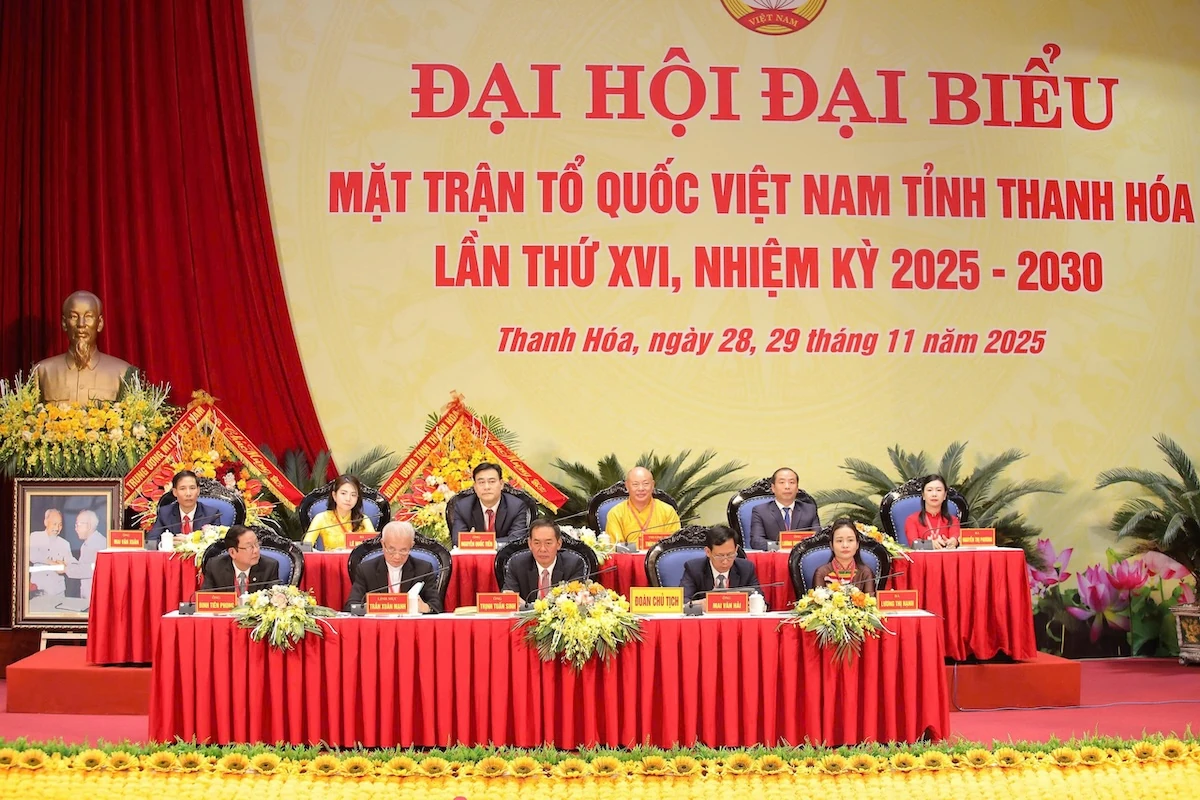 Đại hội đại biểu MTTQ Việt Nam tỉnh Thanh Hóa lần thứ XVI: Khơi dậy sức mạnh đại đoàn kết, tăng cường đồng thuận xã hội, vì mục tiêu phát triển nhanh và bền vững