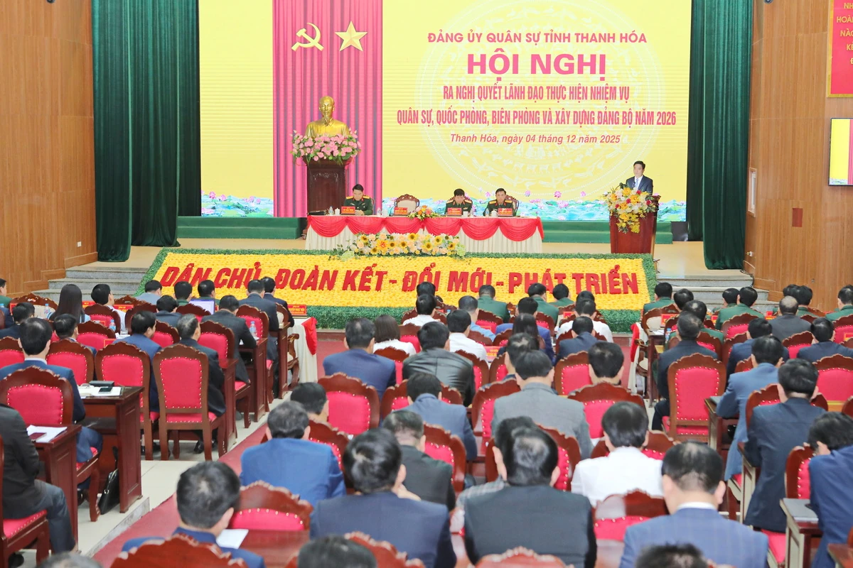 Đảng ủy Quân sự tỉnh ra Nghị quyết thực hiện nhiệm vụ Quân sự, Quốc phòng và xây dựng Đảng bộ năm 2026