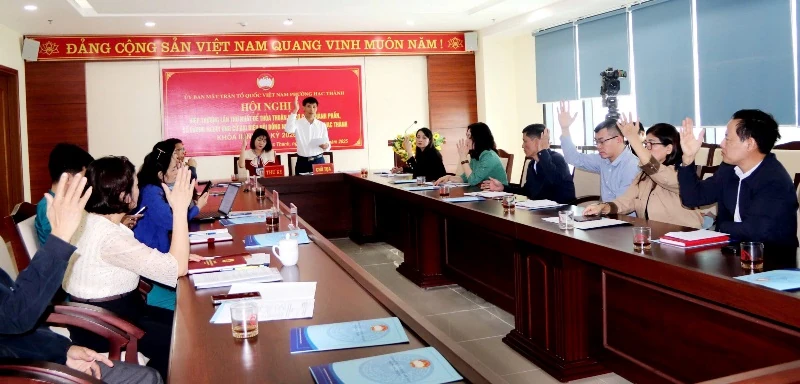 Cơ cấu, thành phần, số lượng người ứng cử đại biểu HĐND phường Hạc Thành
