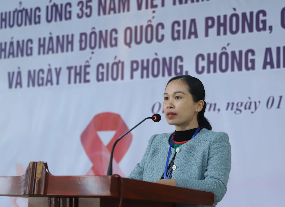 Mít tinh hưởng ứng 35 năm Việt Nam ứng phó với HIV/AIDS và Tháng hành động quốc gia phòng, chống HIV/AIDS năm 2025