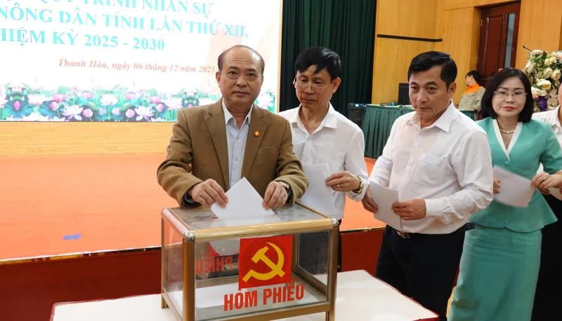 Thực hiện quy trình nhân sự Đại hội Hội Nông dân tỉnh lần thứ XII