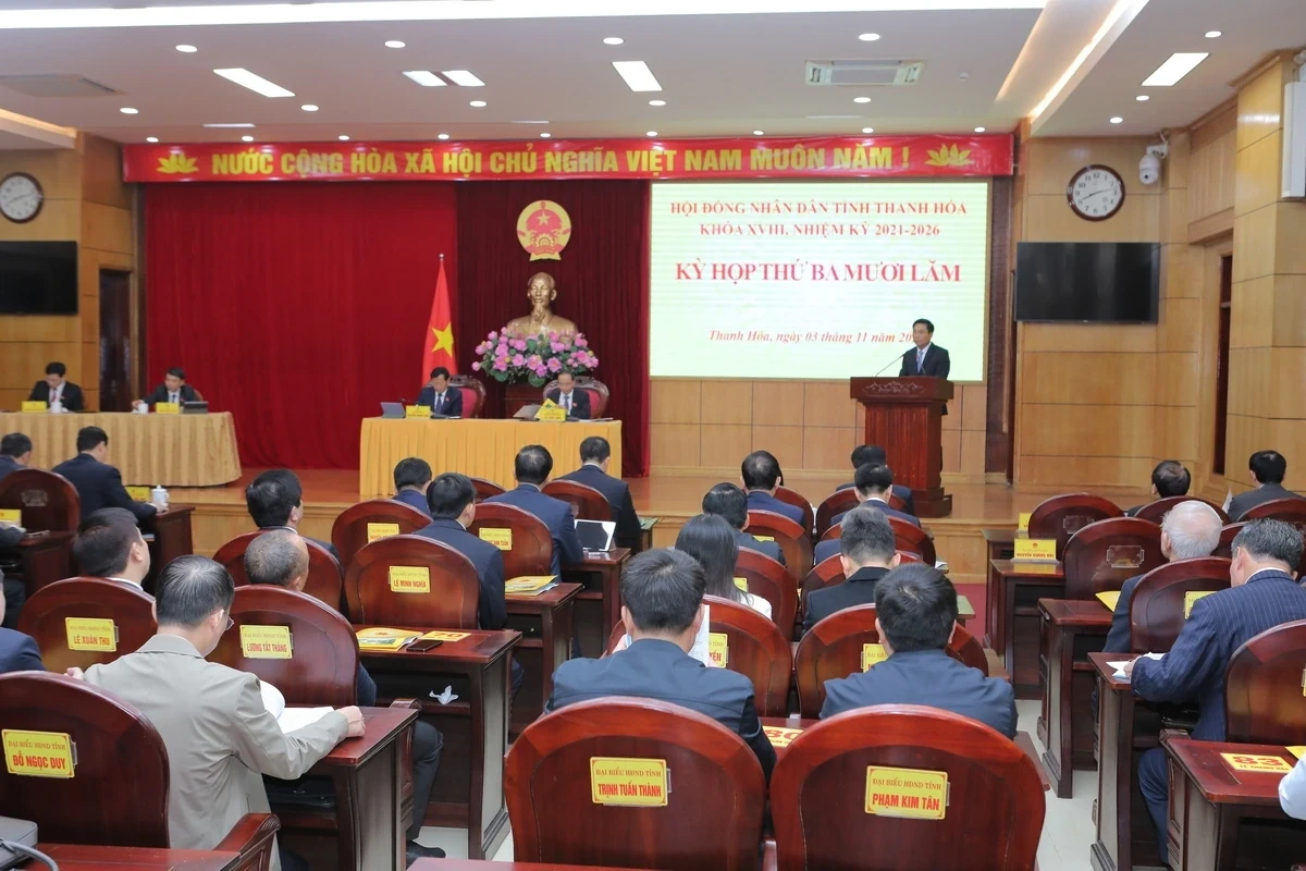 Thời gian, chương trình kỳ họp thường lệ cuối năm 2025, HĐND tỉnh Thanh Hóa khóa XVIII, nhiệm kỳ 2021-2026
