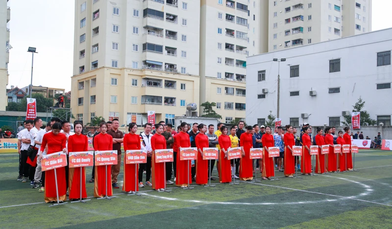 Khai mạc Giải bóng đá 7 người O40 tỉnh Thanh Hóa mùa thứ 3, năm 2025