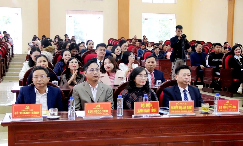 Chung kết Cuộc thi tìm hiểu Nghị quyết Đại hội Đảng bộ các cấp tại xã Quảng Ngọc