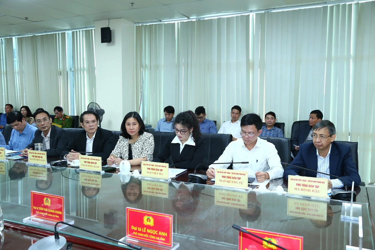 Ký kết quy chế phối hợp bảo vệ ANQG, TTATXH trong lĩnh vực báo chí - phát thanh, truyền hình