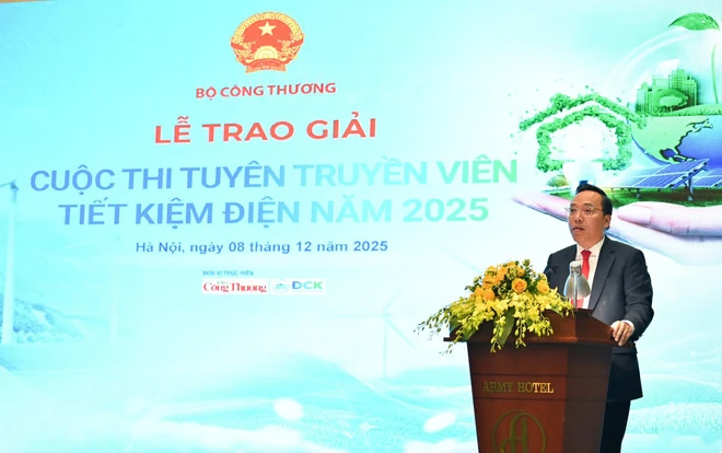 Trao 22 giải thưởng cho các tác phẩm tuyên truyền tiết kiệm điện xuất sắc năm 2025