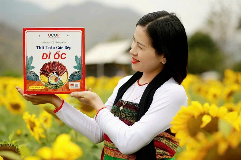Người thổi hơi ấm “số” vào đặc sản vùng cao
