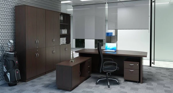 Tủ giám đốc gỗ MDF – Giải pháp tối ưu cho văn phòng hiện đại