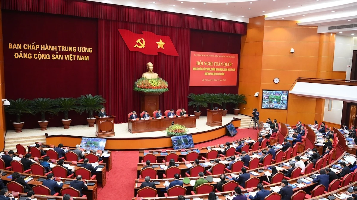 Kiên quyết, kiên trì ngăn chặn, đẩy lùi tham nhũng, lãng phí, tiêu cực