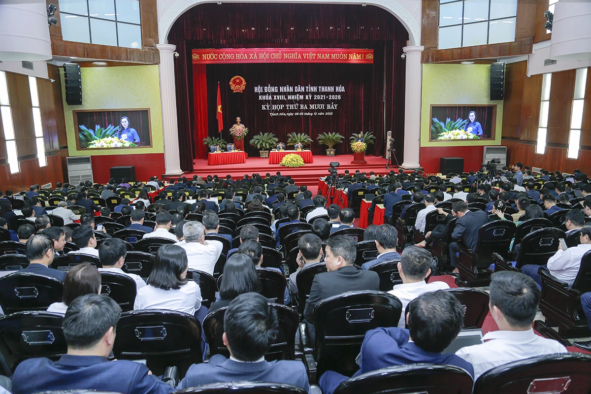 Kỳ họp thứ 37, HĐND tỉnh Thanh Hóa: Nghe các tờ trình và thảo luận nhiều nội dung quan trọng